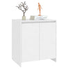 Weißes Sideboard Ghertrude 70x41x75cm (Holz)