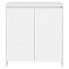 Weißes Sideboard Ghertrude 70x41x75cm (Holz)