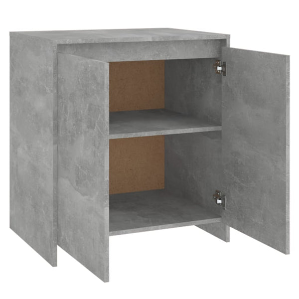 Betongraues Sideboard Ghertrude 70x41x75cm (Holz)