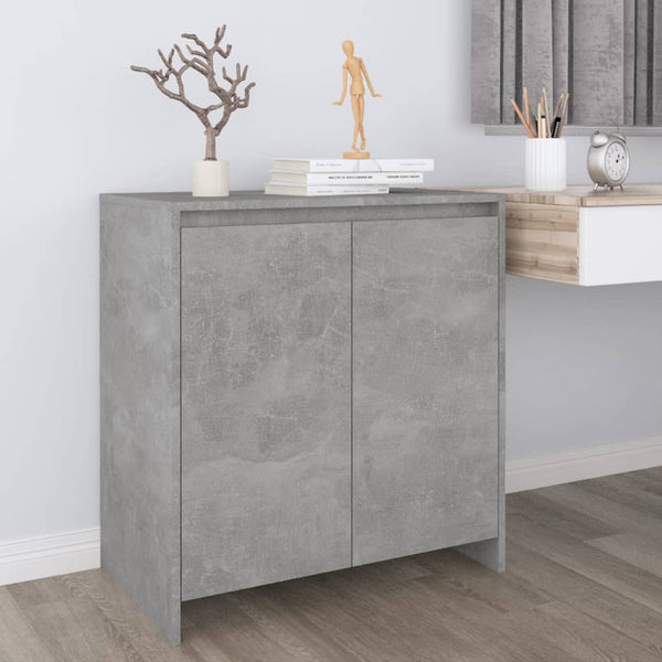 Betongraues Sideboard Ghertrude 70x41x75cm (Holz)