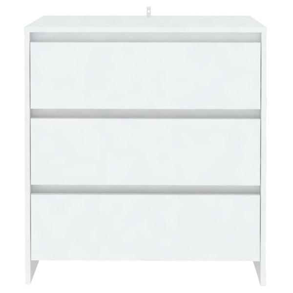 Weißes Sideboard Jamel 70x41x75cm (Holz)