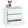Weißes Sideboard Jamel 70x41x75cm (Holz)