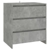 Betoninharmaa senkki Jamel 70x41x75cm (puinen)