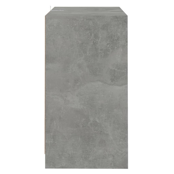 Betoninharmaa senkki Jamel 70x41x75cm (puinen)