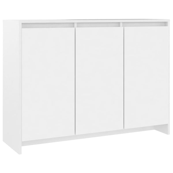 Weißes Sideboard Cellus 102x33x75cm (Holz)
