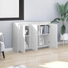 Weißes Sideboard Cellus 102x33x75cm (Holz)
