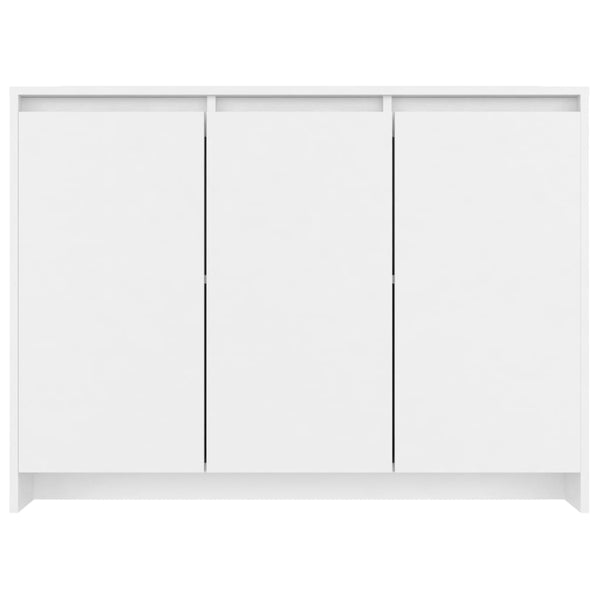 Weißes Sideboard Cellus 102x33x75cm (Holz)