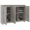 Betoninharmaa senkki Cellus 102x33x75cm (lastulevy)
