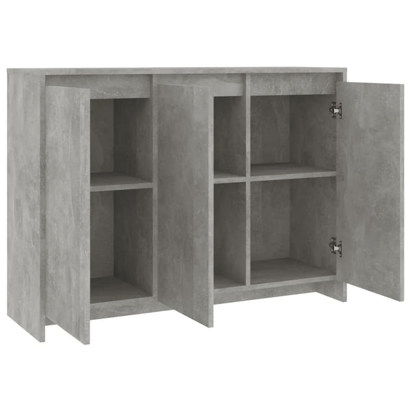 Betoninharmaa senkki Cellus 102x33x75cm (lastulevy)
