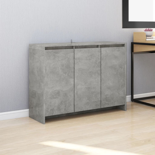 Betoninharmaa senkki Cellus 102x33x75cm (lastulevy)
