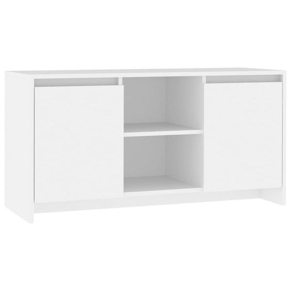 Valkoinen tv-taso Taniela 102x37,5x52,5cm (puinen)