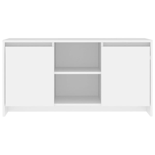 Valkoinen tv-taso Taniela 102x37,5x52,5cm (puinen)