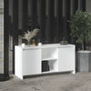 Valkoinen tv-taso Taniela 102x37,5x52,5cm (puinen)
