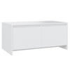 Couchtisch Sofronia weiß 90x50x41,5cm (Holz)
