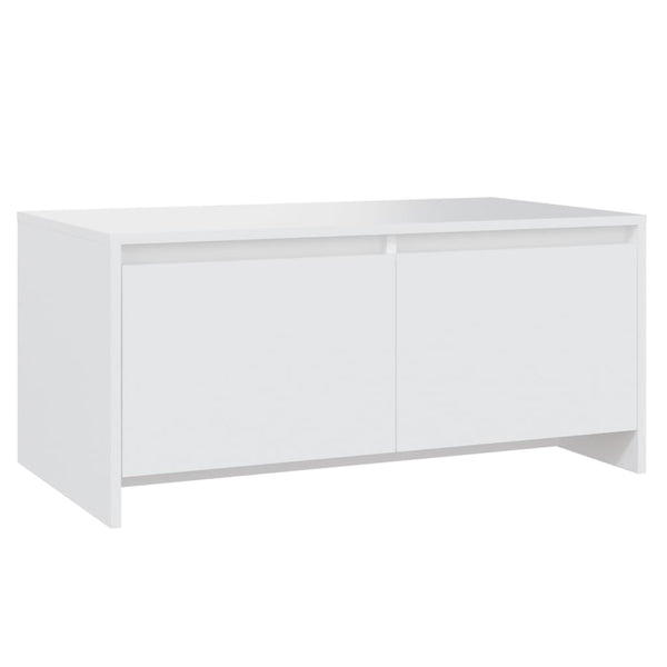 Couchtisch Sofronia weiß 90x50x41,5cm (Holz)