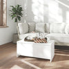 Couchtisch Sofronia weiß 90x50x41,5cm (Holz)