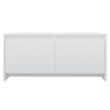 Hochglanz weiß Couchtisch Sofronia 90x50x41,5cm (Holz)