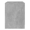 Nachttisch Vivisor 45x34,5x44,5cm in Betongrau (Spanplatte)
