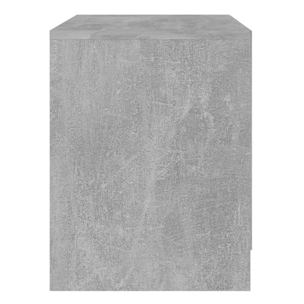 Nachttisch Vivisor 45x34,5x44,5cm in Betongrau (Spanplatte)