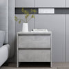 Nachttisch Vivisor 45x34,5x44,5cm in Betongrau (Spanplatte)