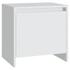 Weißer Nachttisch Iove 45x34x44,5cm (Spanplatte)