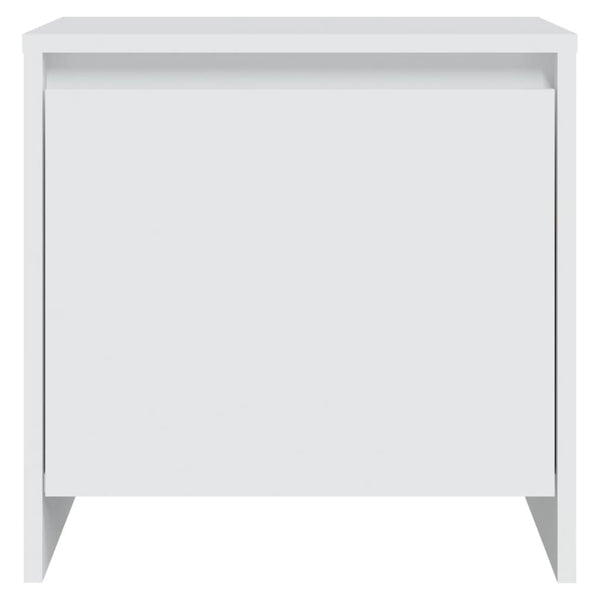 Weißer Nachttisch Iove 45x34x44,5cm (Spanplatte)