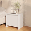 Weißer Nachttisch Iove 45x34x44,5cm (Spanplatte)