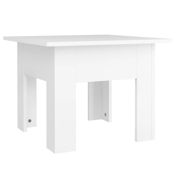 Couchtisch Josephinne 55x55x42cm (weiß, Holz)