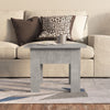 Betongrauer Couchtisch Josephinne 55x55x42cm (Spanplatte)