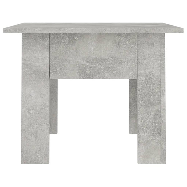 Betongrauer Couchtisch Josephinne 55x55x42cm (Spanplatte)