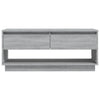 Graues TV-Möbel Retezan 102x41x44cm (Holz)