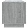 Graues TV-Möbel Retezan 102x41x44cm (Holz)