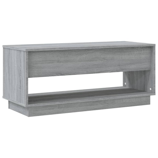 Graues TV-Möbel Retezan 102x41x44cm (Holz)