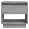 Graue Nachttische Podar 45x34x44cm (2 Stück, Sonoma, Holz)