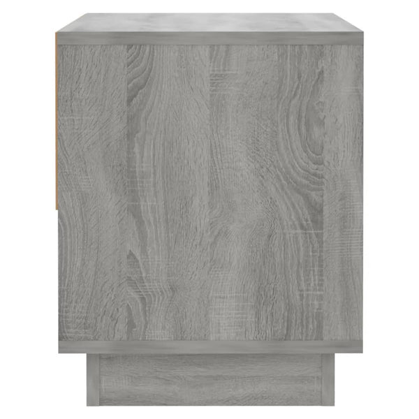 Graue Nachttische Podar 45x34x44cm (2 Stück, Sonoma, Holz)