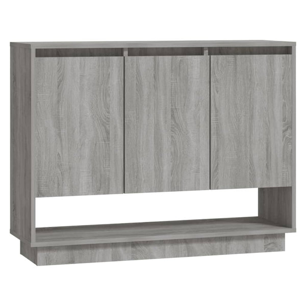Harmaa senkki Boie 97x31x75cm (puinen)
