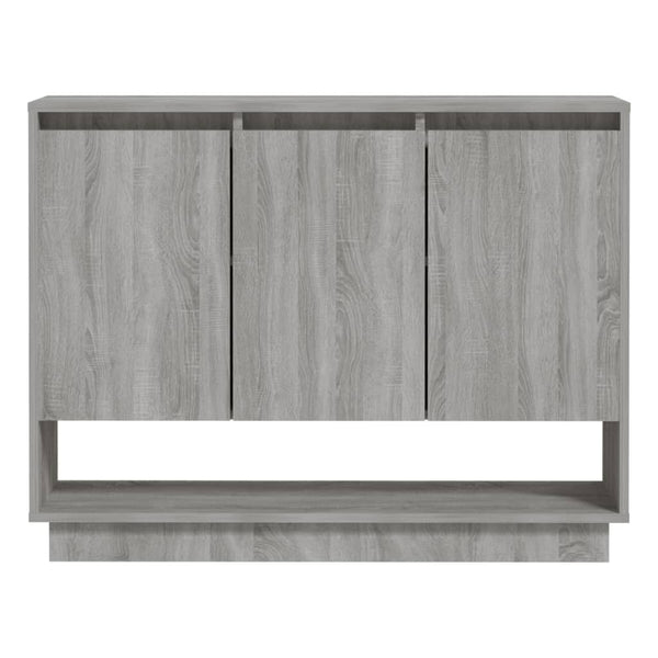 Harmaa senkki Boie 97x31x75cm (puinen)