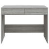 Grauer Schreibtisch Claudius 101x50x76,5cm (Holz)