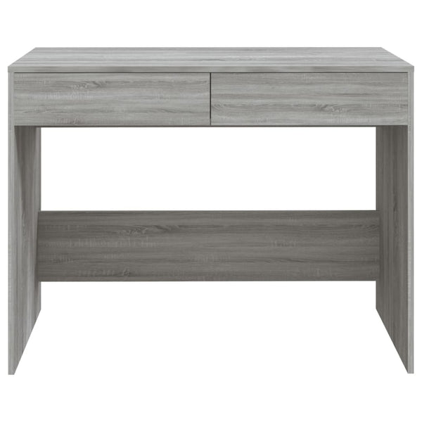 Grauer Schreibtisch Claudius 101x50x76,5cm (Holz)