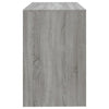 Grauer Schreibtisch Claudius 101x50x76,5cm (Holz)