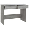 Grauer Schreibtisch Claudius 101x50x76,5cm (Holz)