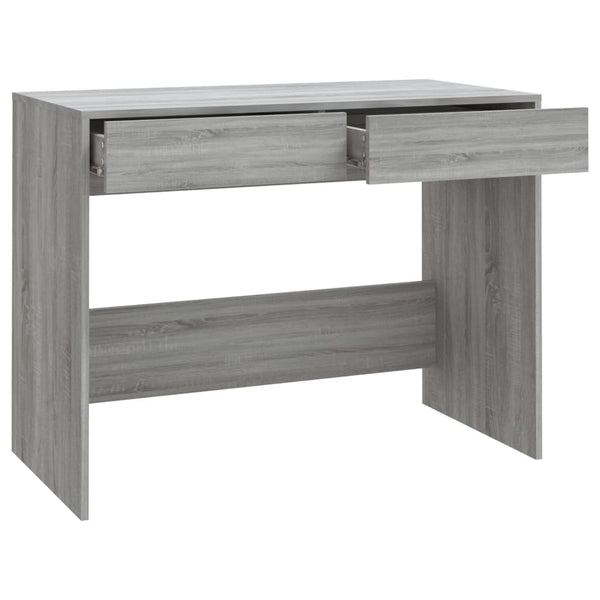 Grauer Schreibtisch Claudius 101x50x76,5cm (Holz)