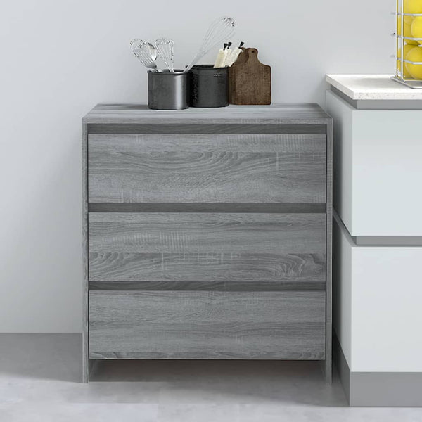 Graues Sideboard Jamel 70x41x75cm (Holz)