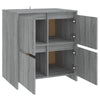Graues Sideboard Annabelle 70x41x75cm (Holz)