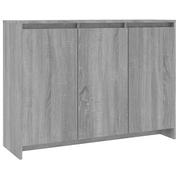 Graues Sideboard Cellus 102x33x75cm (Holz)