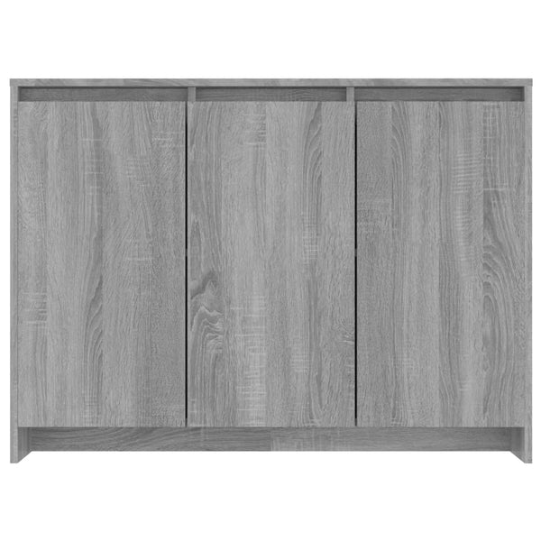 Graues Sideboard Cellus 102x33x75cm (Holz)