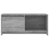Graues TV-Möbel Iftenie 90x35x40cm (Holz)