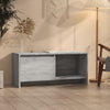 Graues TV-Möbel Iftenie 90x35x40cm (Holz)