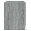 Graue Nachttische Vivisor 45x34,5x44,5cm (2 Stück Spanplatte)