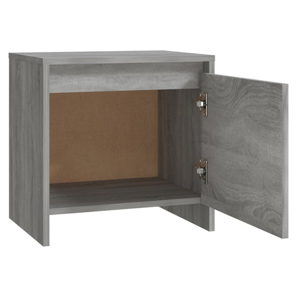 Nachttisch Iove 45x34,5x44,5cm, grau (Holz)
